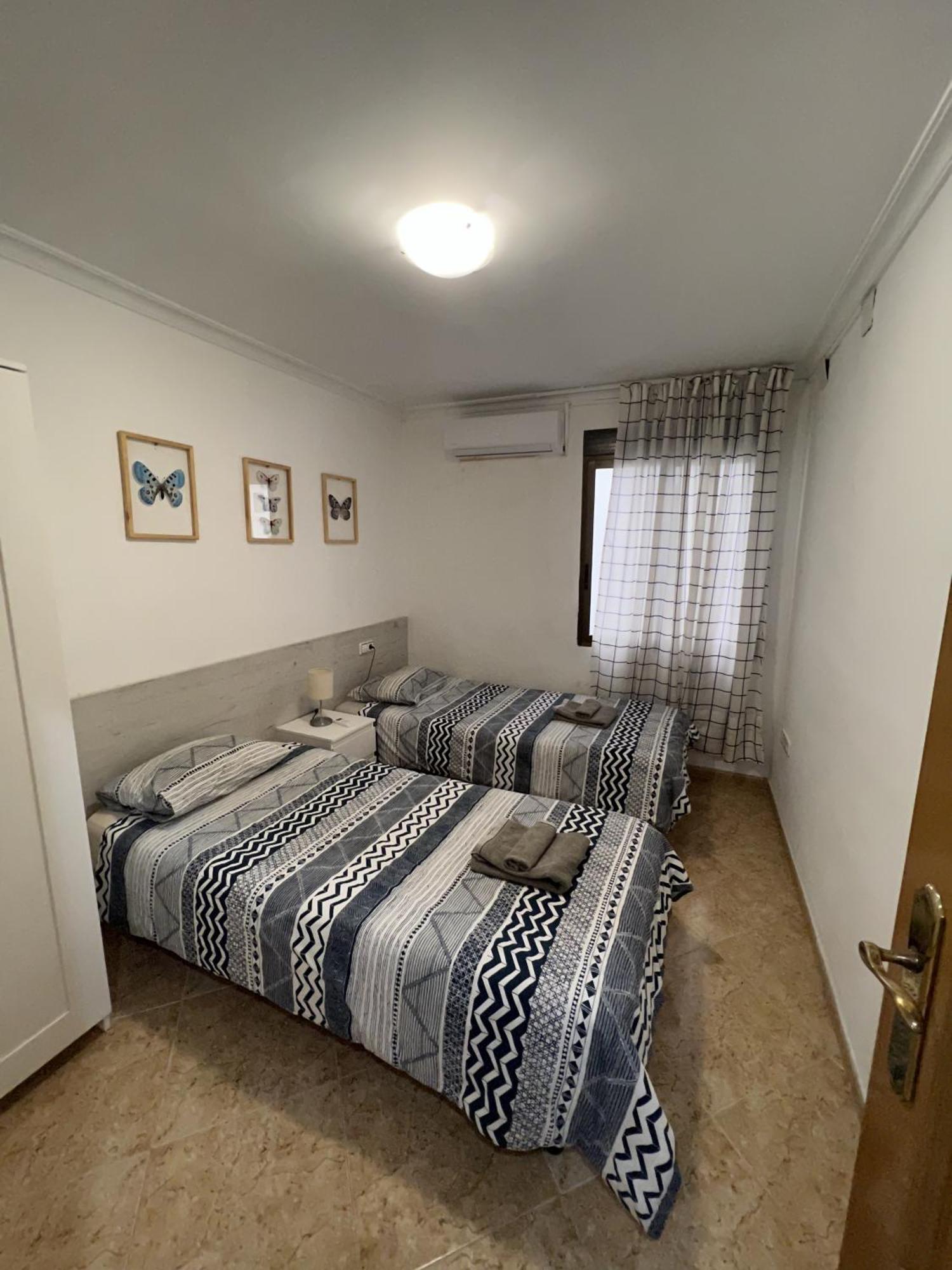 Moderno Y Acogedor Apartamento Para 6 Personas Valencia Eksteriør billede